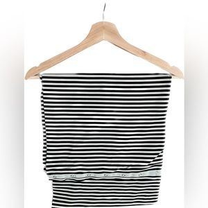 Lululemon Vinyasa Scarf *Rulu in Classic Stripe Mint Moment Black